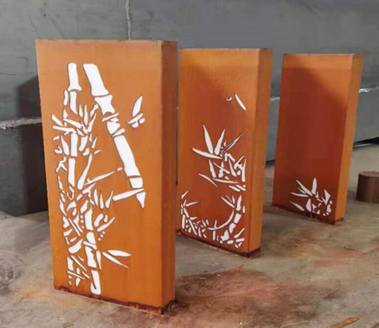 闽清锈钢板灯箱