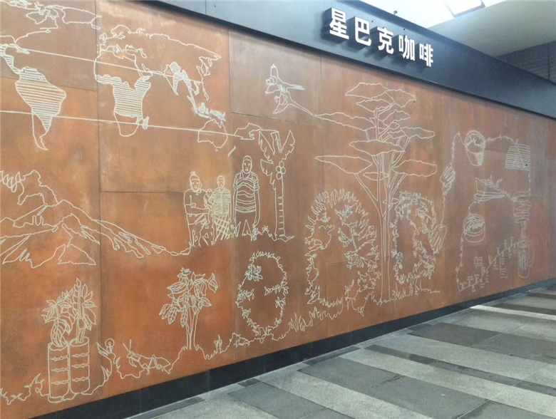 闽清耐候钢幕墙