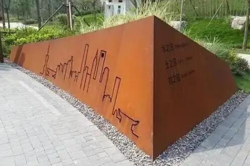 闽清耐候钢挡土墙